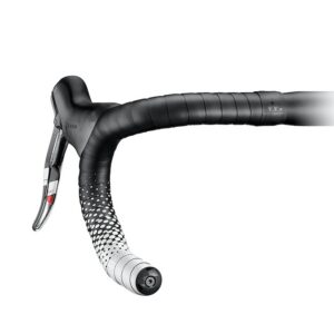 Omotávka na řídítka Ciclovation Leather Touch Fusion - Černá/bílá