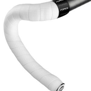 Omotávka na řídítka Force karbon - Bílá