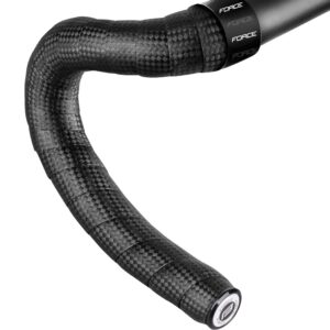Omotávka na řídítka Force karbon - Černá