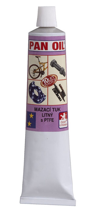 PAN OIL mazací tuk litný s PTFE 40ml - tuba