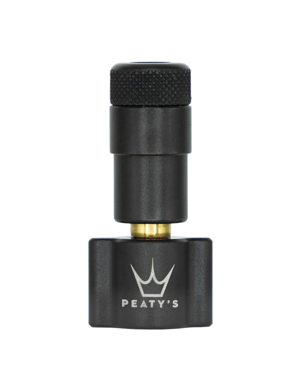 PEATYS Hlavice pro CO2 pumpy Peaty's Holeshot Barva: Black