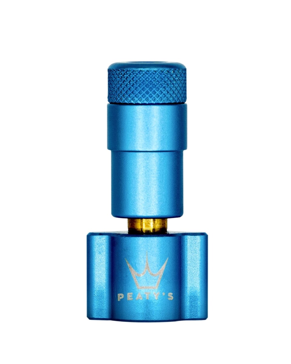 PEATYS Hlavice pro CO2 pumpy Peaty's Holeshot Barva: Turquoise