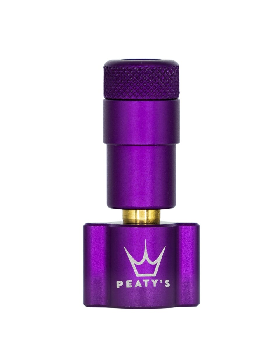 PEATYS Hlavice pro CO2 pumpy Peaty's Holeshot Barva: Violet