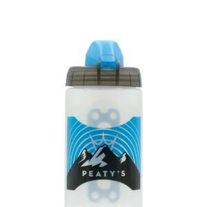 PEATYS Lahev na kolo Peaty's X Fidlock Locking - Sunrise clear 450 ml