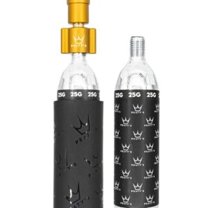 PEATYS Pumpa na bombičky Peaty's Holeshot Co2 tyre inflator Barva: Mango