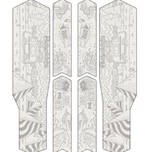 Polep Riesel: TAPE 3000 - vanlife silver