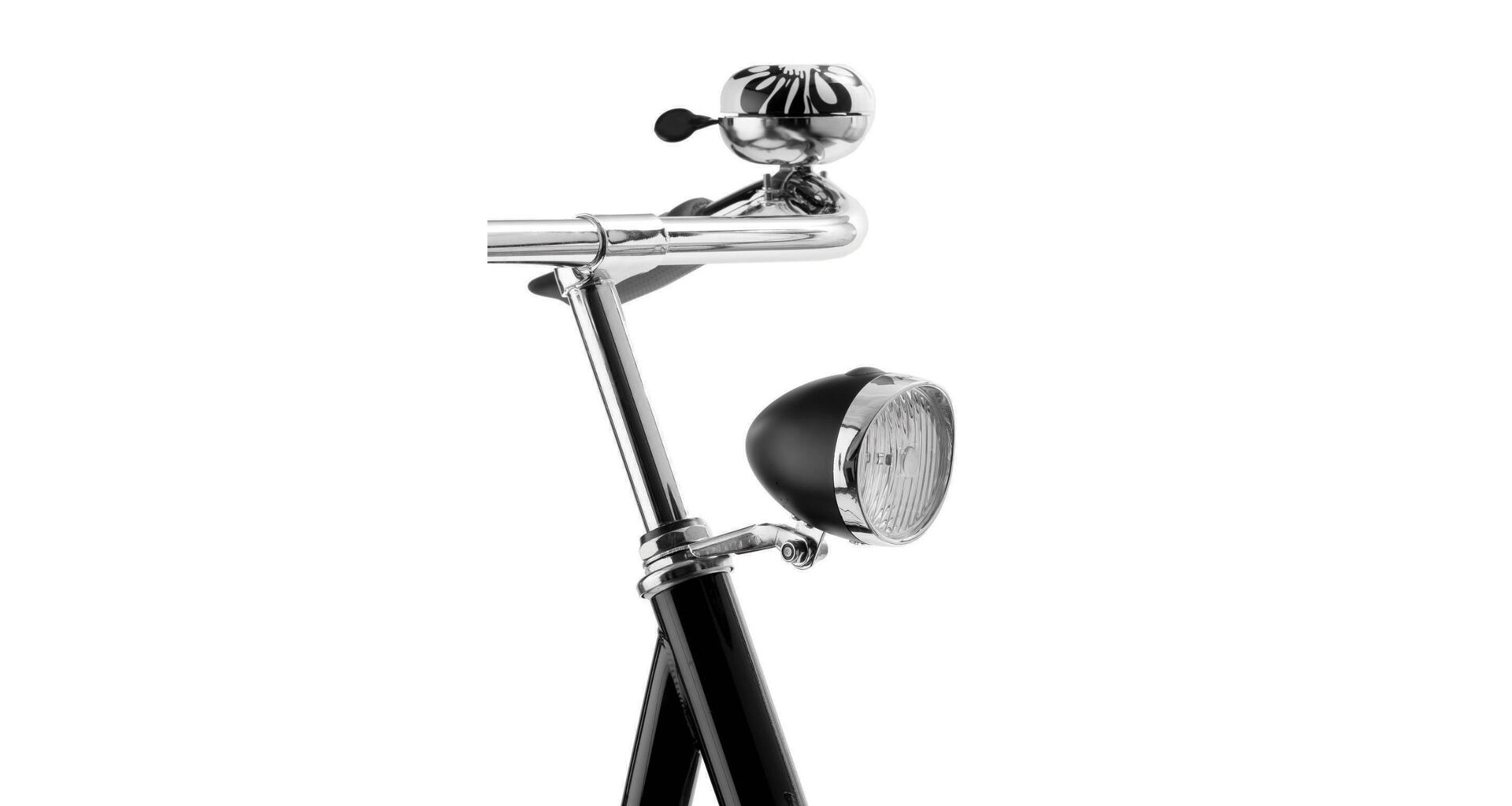 Přední světlo Axa Classic Battery - černé - Obrázek 2