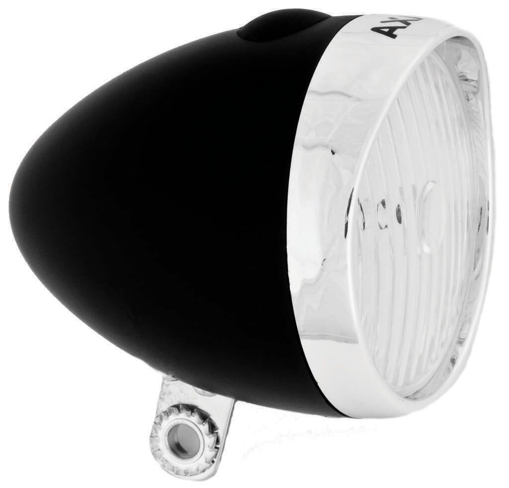 Přední světlo Axa Classic Battery - černé