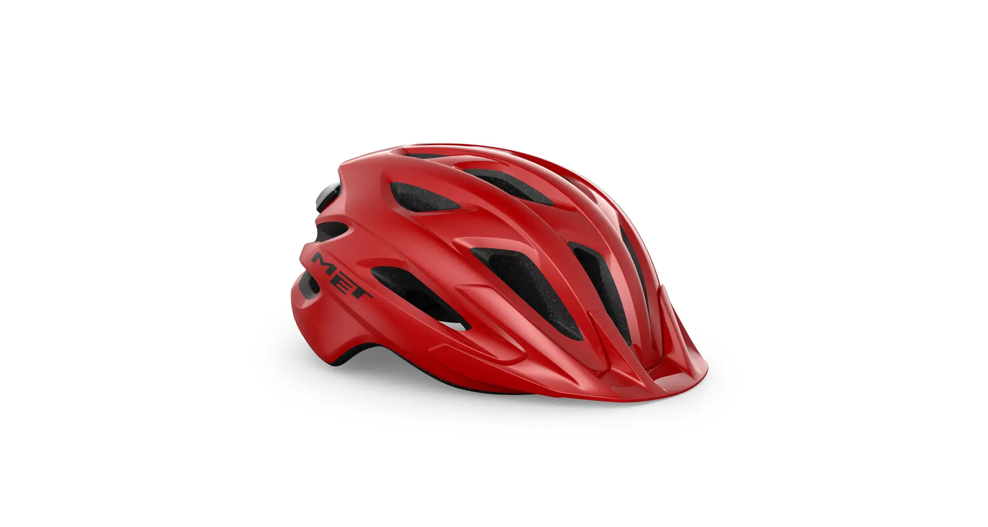 Přilba MET Crossover - Červená Velikost: 52/59 cm (UNI)