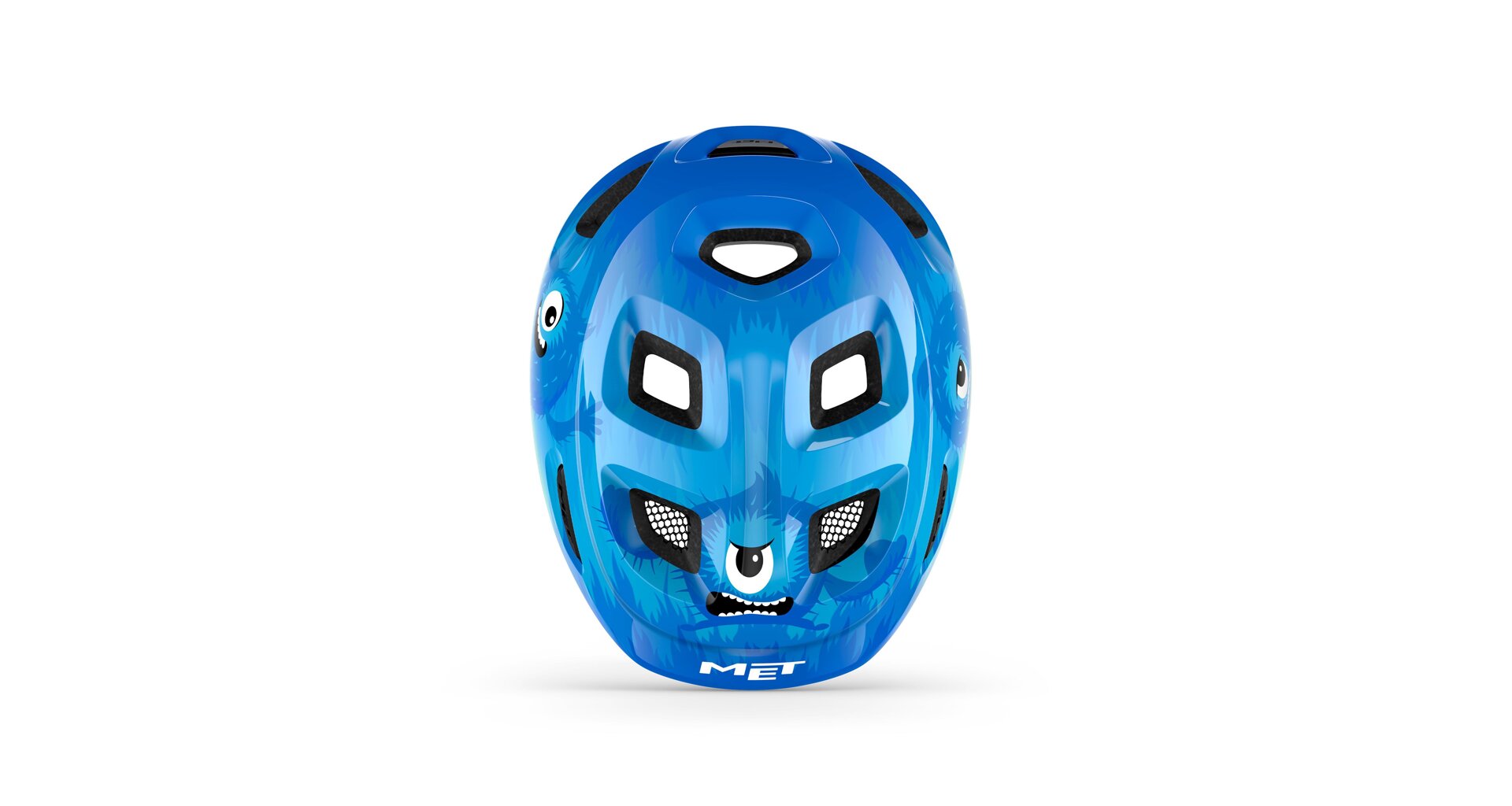 Přilba MET Hooray - Modrá příšerky Velikost: 46/52 cm (XS) - Obrázek 2