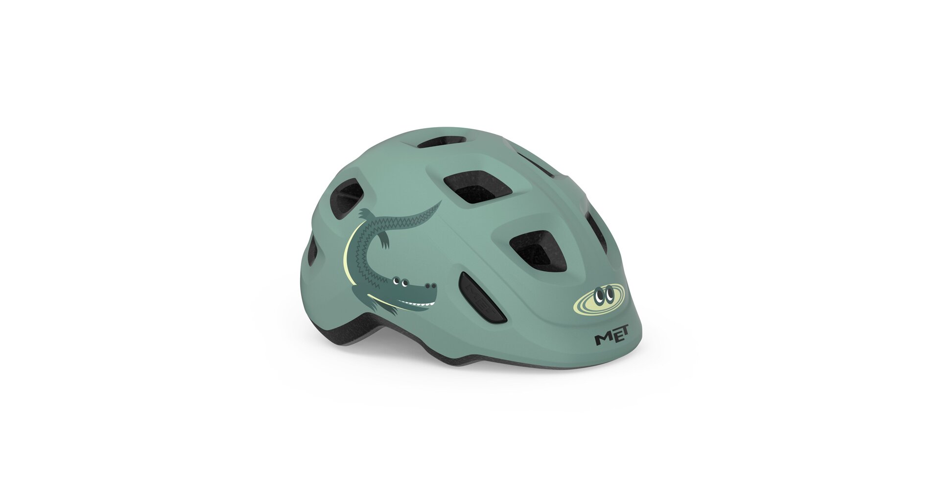 Přilba MET Hooray - Teal krokodýl Velikost: 52/55 cm (S)