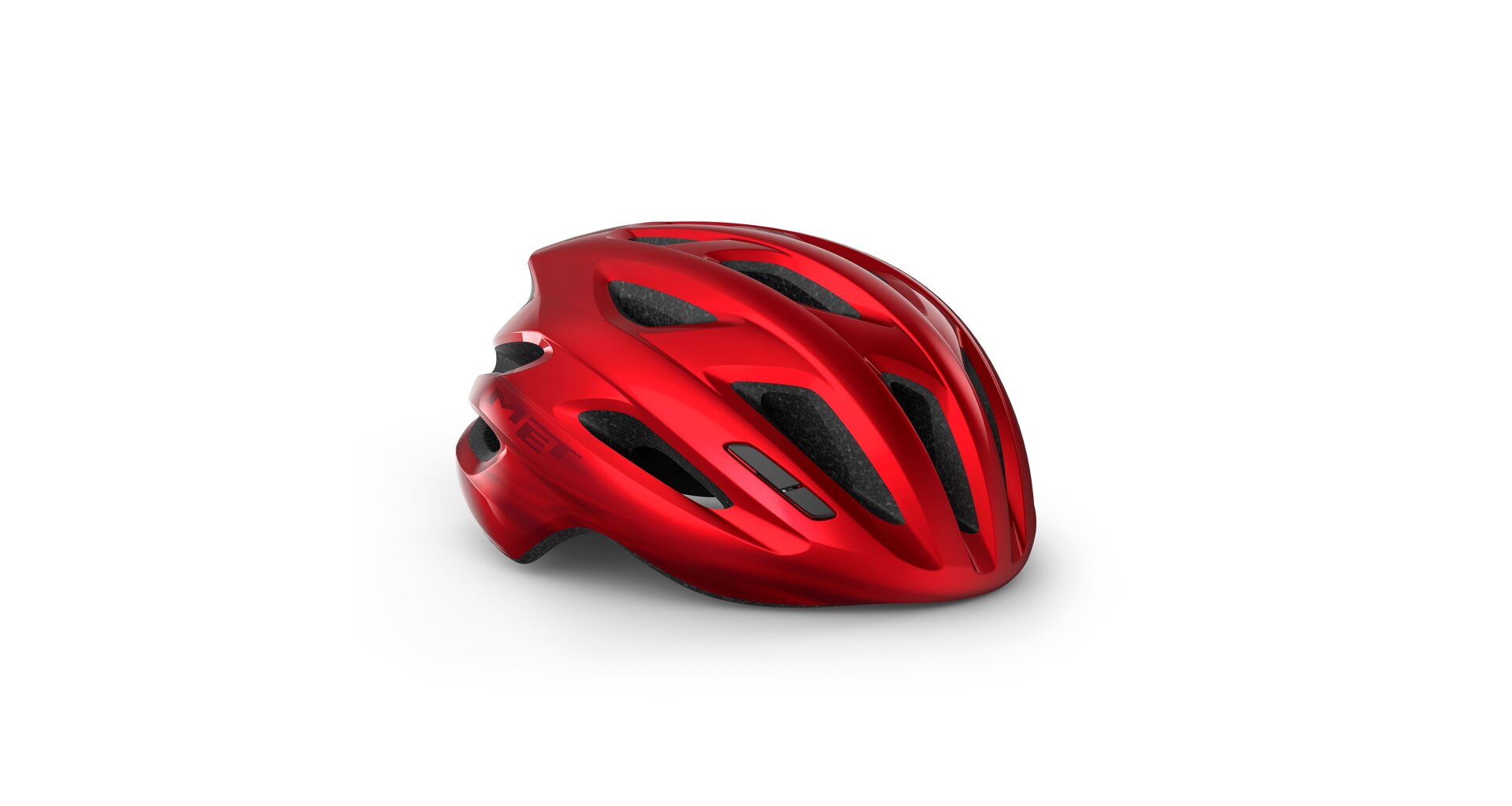 Přilba MET Idolo - Červená metalická Velikost: 52/59 cm (M)