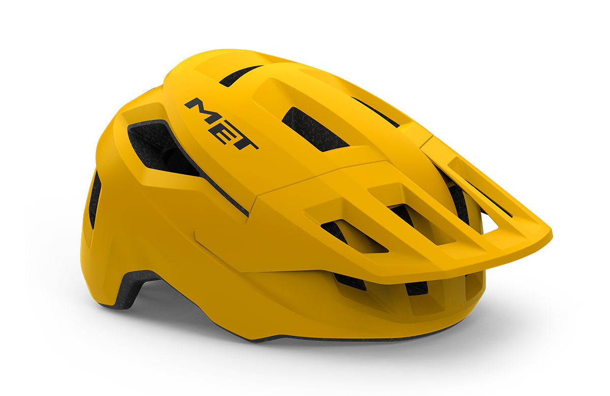 Přilba MET Shelter - Burned yellow Velikost: 58/61 cm (L)