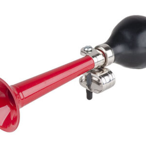 Pro-T Klakson rovný - stříbrný Barva: Červená