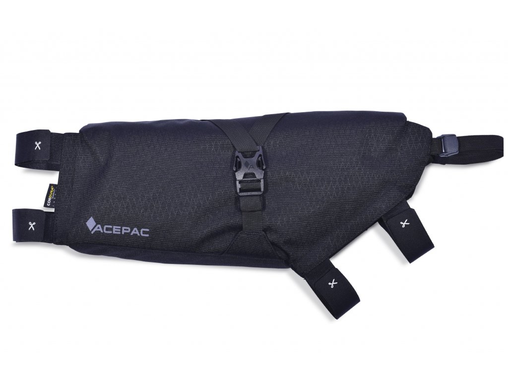 Rámová brašna Acepac Roll frame bag L - šedá - Obrázek 2
