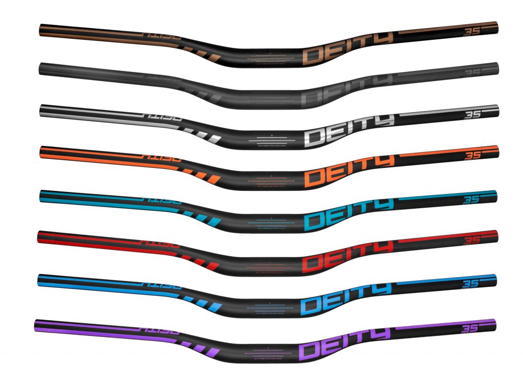 Řídítka DEITY SPEEDWAY 35 mm karbon Barevná varianta: Stealth - Obrázek 2