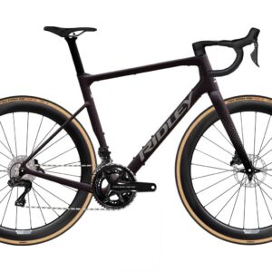 Ridley Grifn RS Shimano DuraAce Di2 - Dark Plum Metallic / Autumn Grey Metallic Velikost: XL