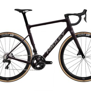 Ridley Grifn RS Shimano DuraAce Di2 - Dark Plum Metallic / Autumn Grey Metallic Velikost: XL