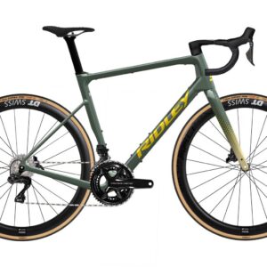 Ridley Grifn RS Shimano DuraAce Di2 - Green Smoke / Yellow Velikost: XL