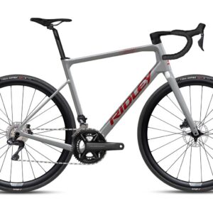 Ridley Grifn Shimano Ultegra Di2 - Battleship Grey / Candy Red Metallic Velikost: XL