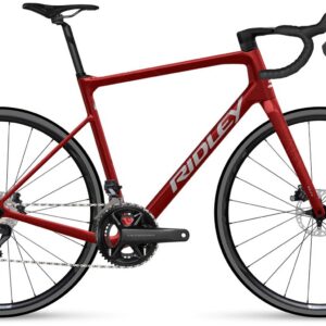 Ridley Grifn Sram Apex AXS - Candy Red Metallic / Silver Velikost: XL