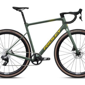 Ridley Grifn Sram Apex AXS - Green Smoke / Yellow Velikost: L