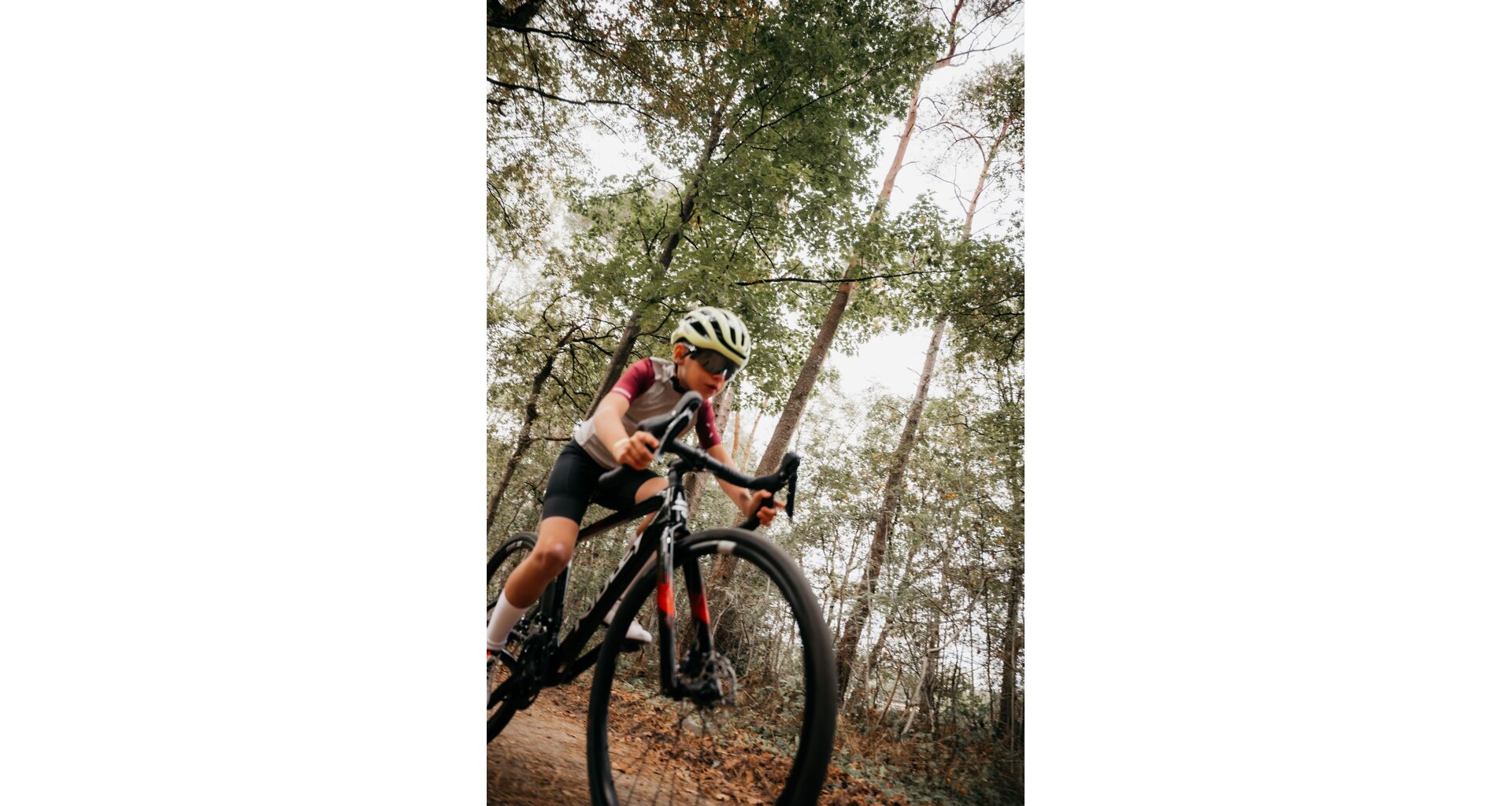 Ridley Yungstr Shimano GRX400 - Black / Silver / Red Velikost: XXXS - Obrázek 2