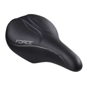 Sedlo FORCE COMFORT THUNDER dámské - černé
