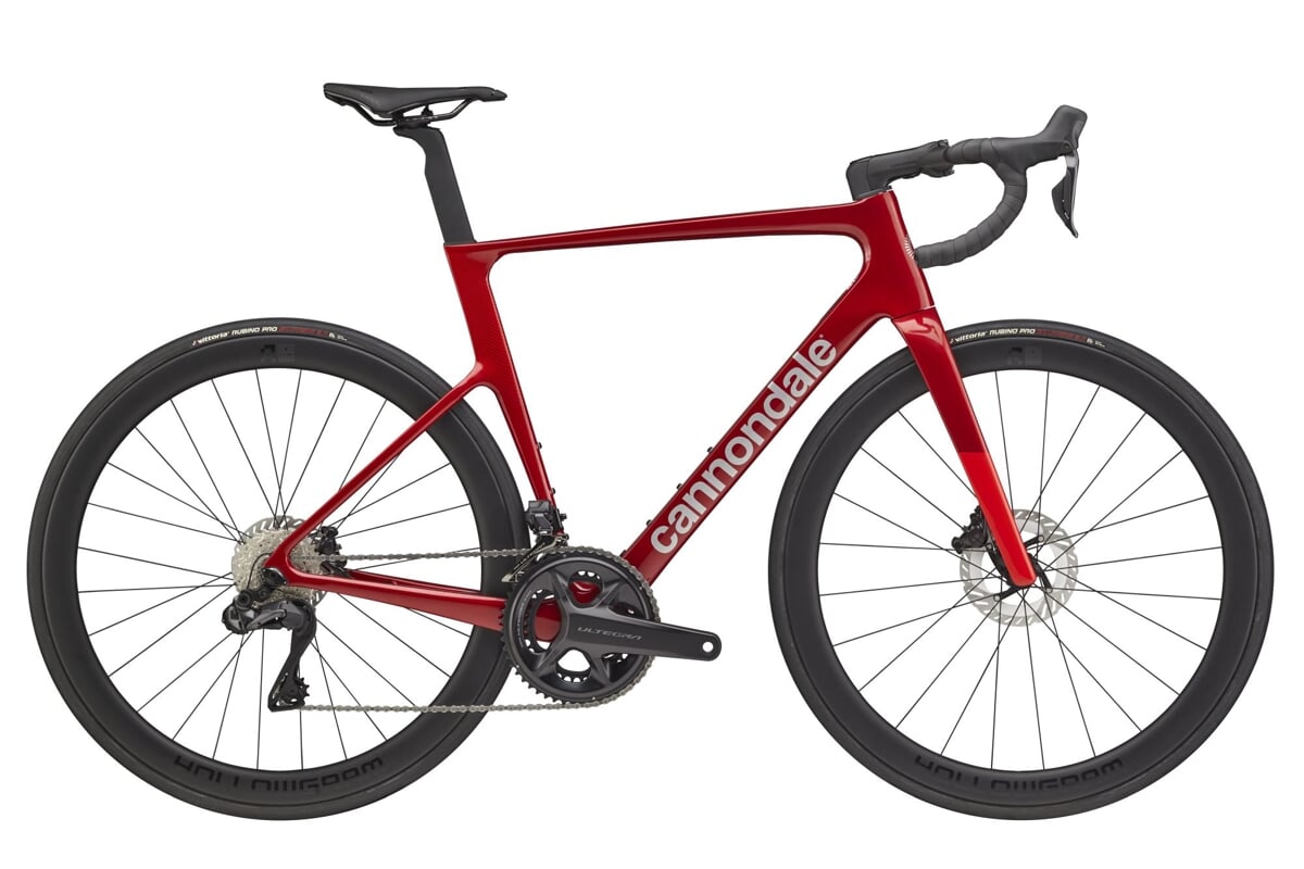 Silniční kolo Cannondale Super Six Evo Carbon 2 - Metallic Red Velikost: 61