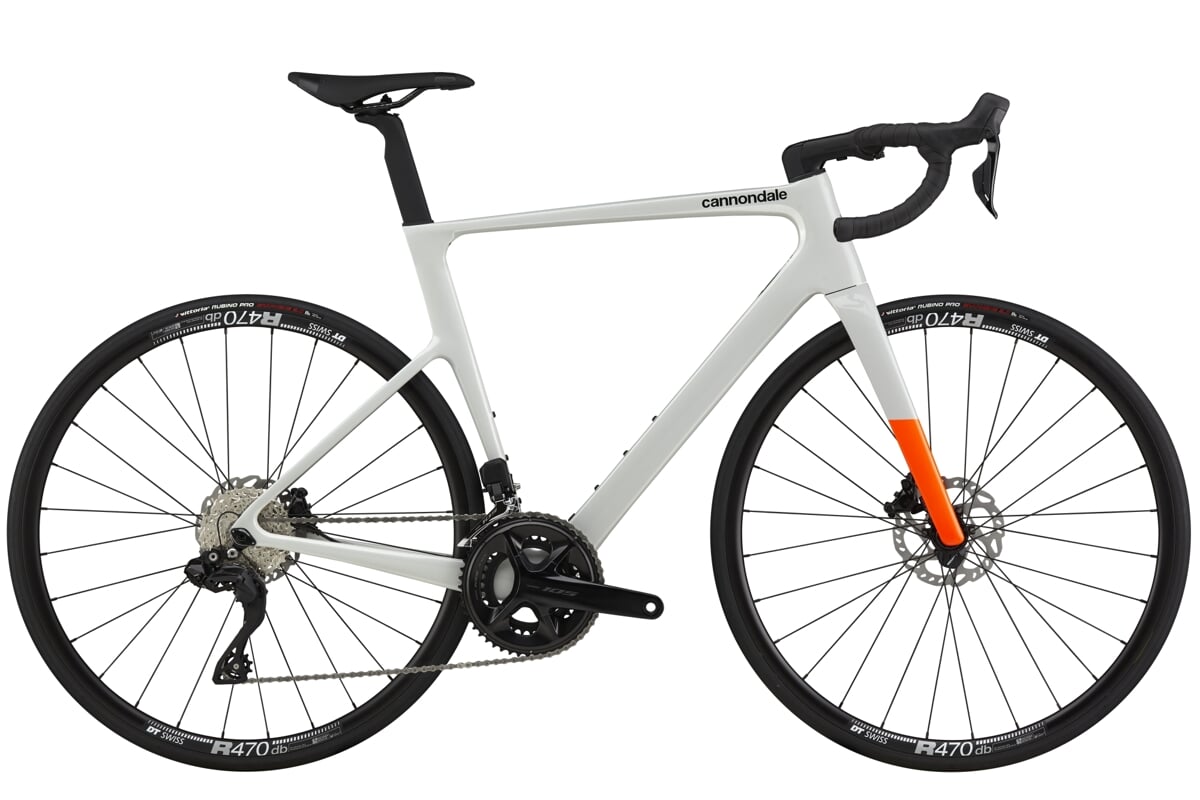 Silniční kolo Cannondale Super Six Evo Carbon 3 - Chalk Velikost: 61