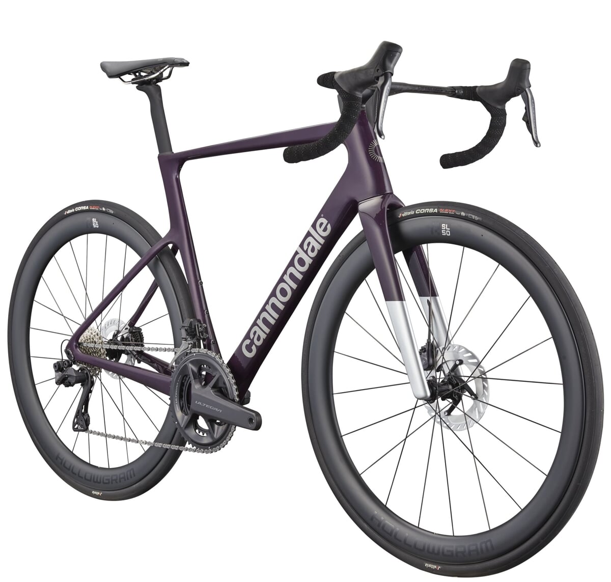 Silniční kolo Cannondale Super Six Evo Hi-MOD 2 - Tinted Purple Velikost: 56 - Obrázek 2