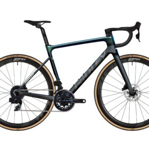 Silniční kolo Ridley Falcn Sram Force AXS Barva: Carbon Aqualand Silver