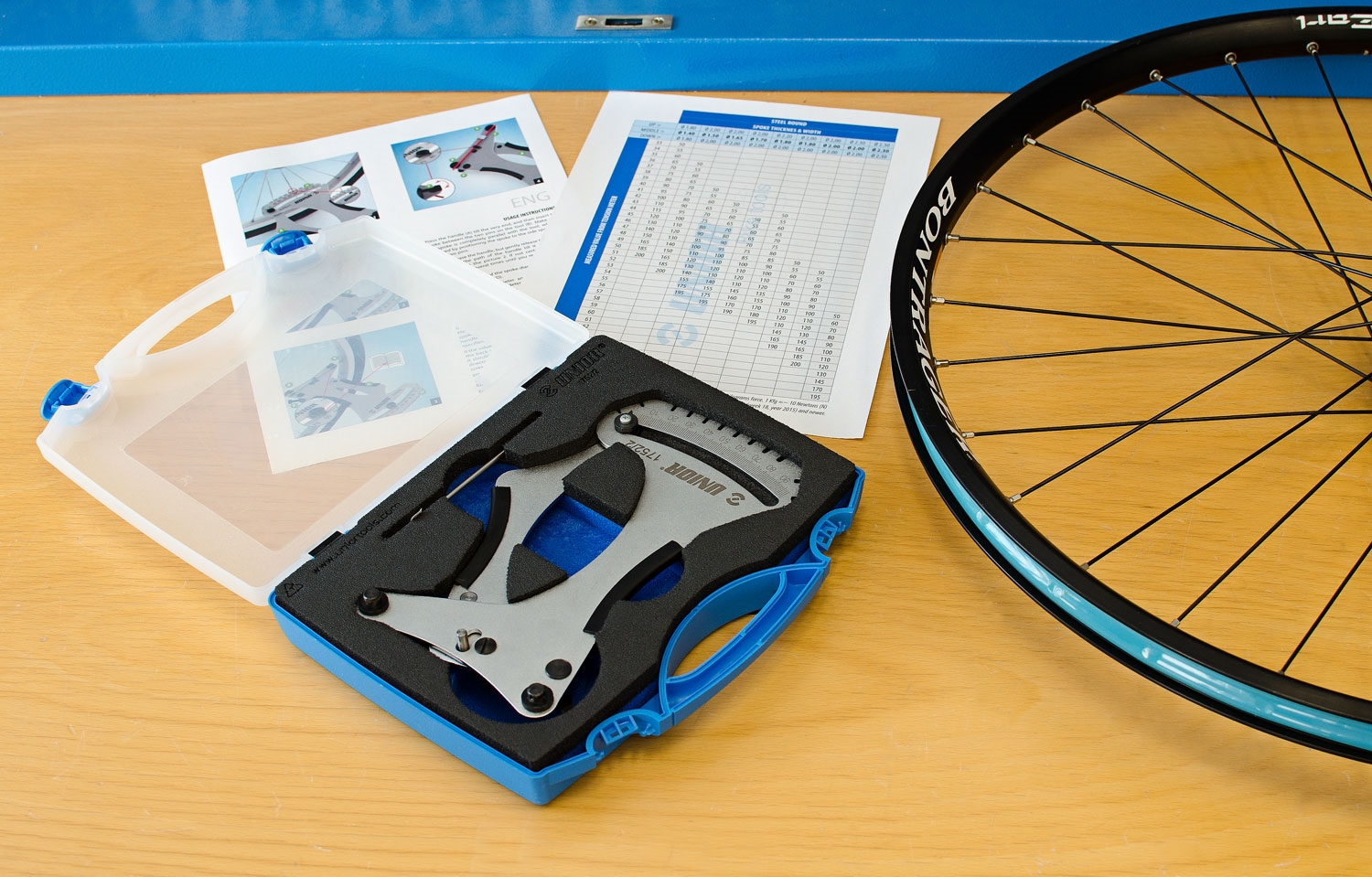 Tenziometr UNIOR pro měření napětí drátů - Obrázek 2