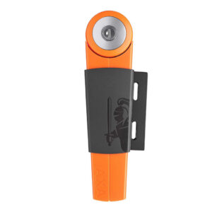 Zámek Axa Toucan 80/4 shackles 6mm - klíč Barva: Oranžová