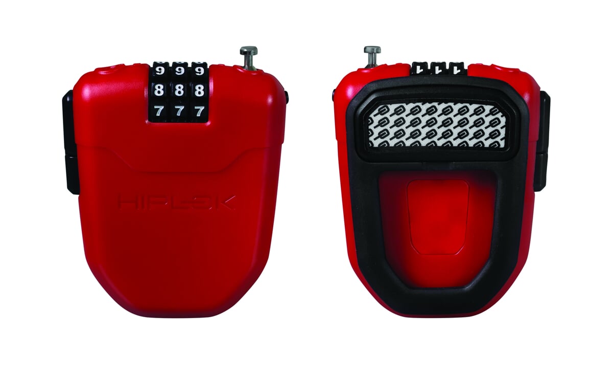 Zámek Hiplok FX Barva: Červená