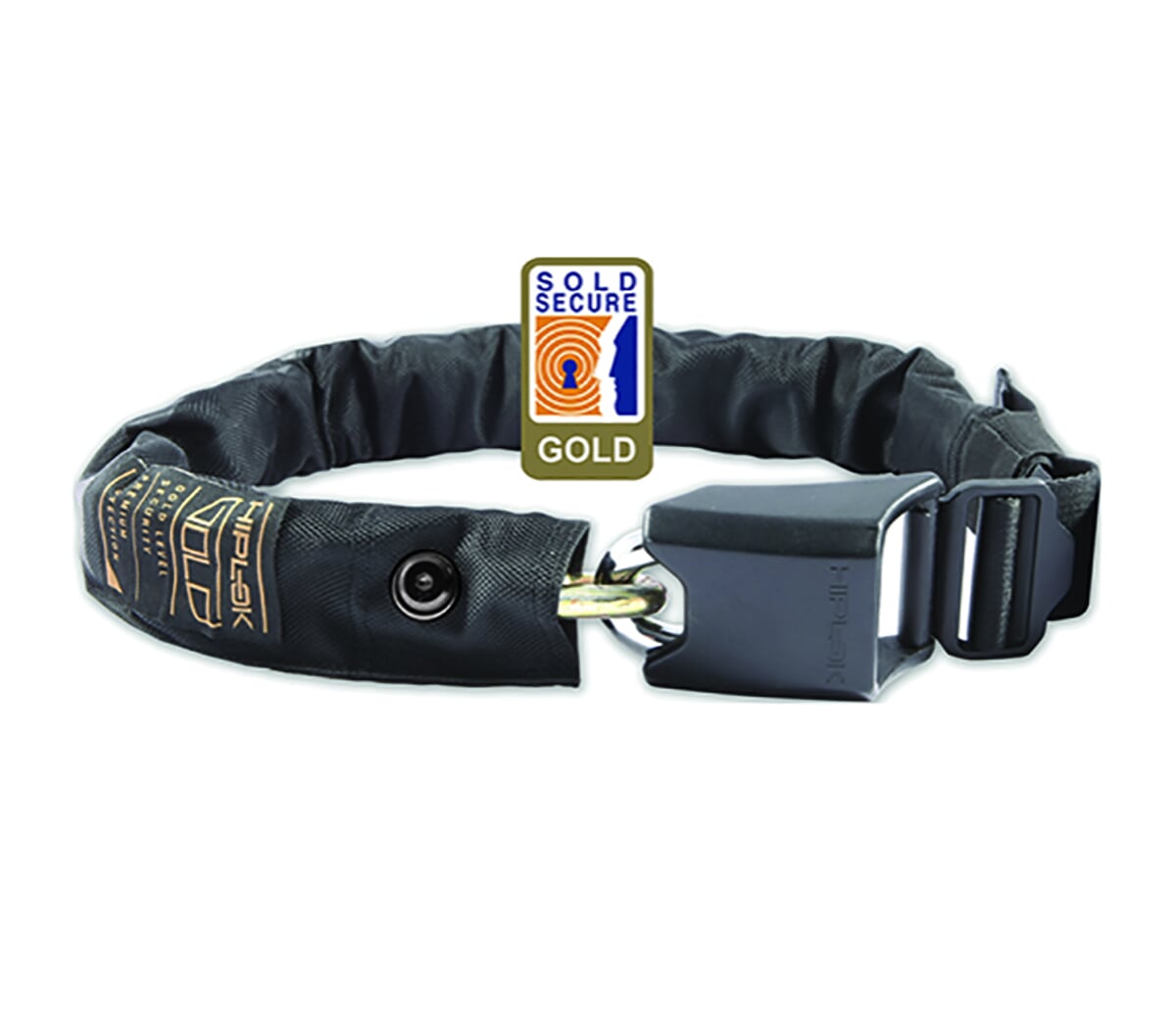 Zámek Hiplok Gold Barva: Černá