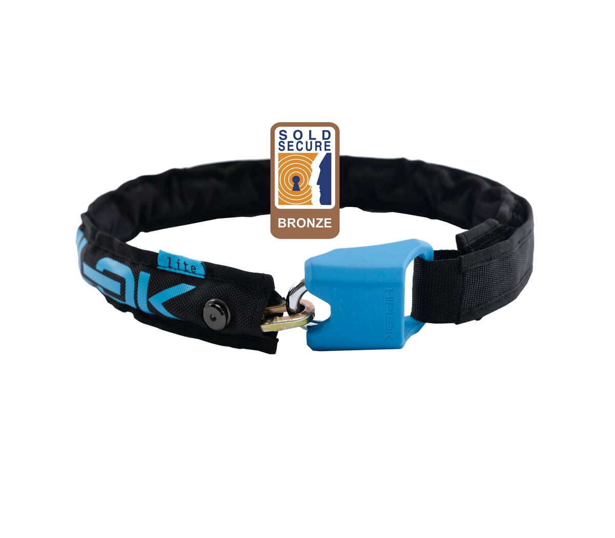 Zámek Hiplok Lite Barva: Modrá