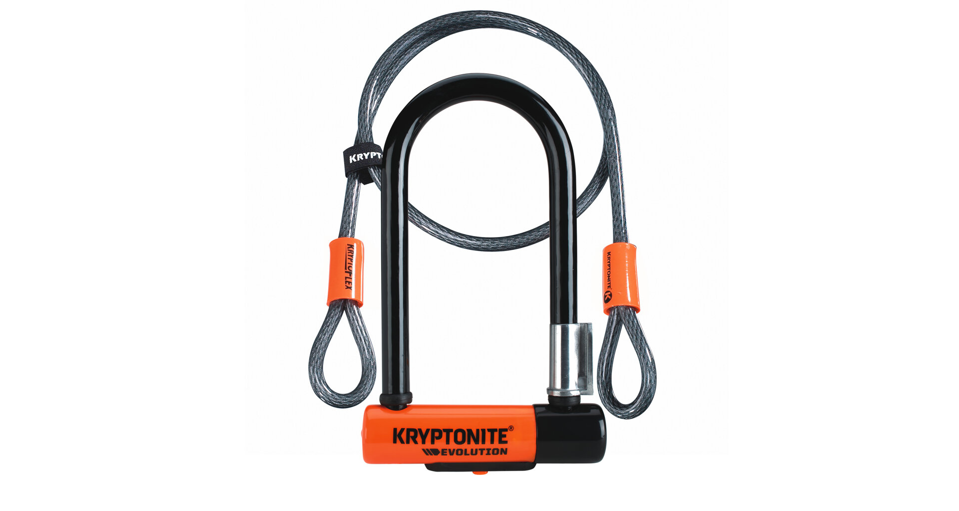 Zámek Kryptonite Evolution Mini-7 + Flex-Frame - klíč