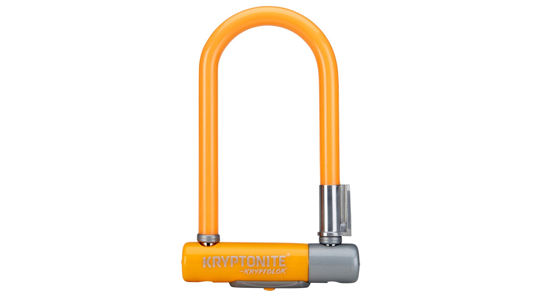Zámek Kryptonite Kryptolok Mini 7 + Flex-Frame - klíč Barva: Oranžová