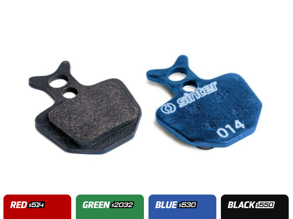Brzdové destičky Sinter - Formula Směs: Green - Obrázek 2