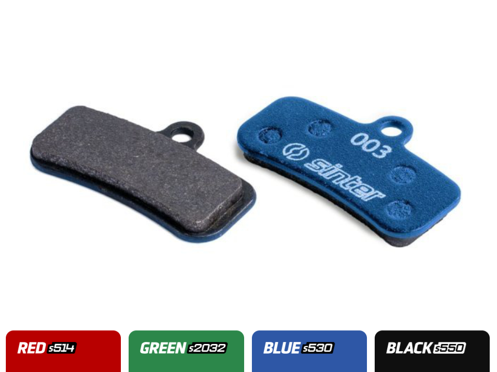 Brzdové destičky Sinter - Shimano D Type Směs: Green - Obrázek 2