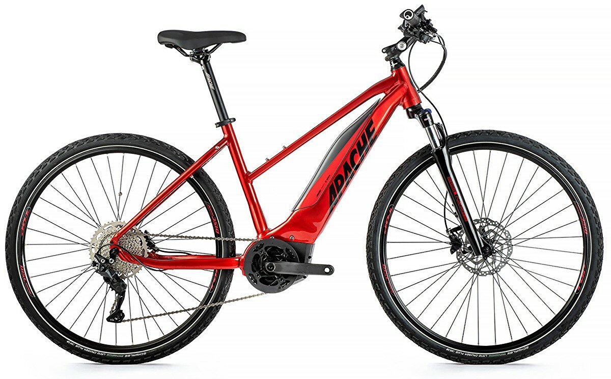 Elektrokolo APACHE Matta 1 Bosch Cross červená vel.M