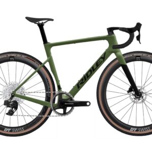 Ridley Astr RS Sram Force XPLR - Crocodile Green / UD Carbon Velikost: M