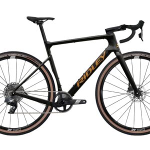 Ridley Astr Sram Apex AXS - Black Metallic / Bronze Gold Velikost: L
