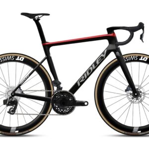 Ridley Falcn RS Sram Force AXS - UD Carbon / Candy Red Metallic / Silver Velikost: XL