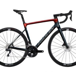 Ridley Falcn Shimano 105 Di2 - UD Carbon / Candy Red Metallic / Silver Velikost: XL