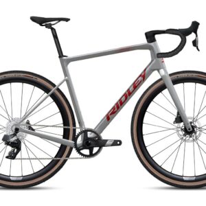 Ridley Grifn Sram Apex AXS - Battleship Grey / Candy Red Metallic Velikost: XXS