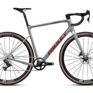 Ridley Grifn Sram Rival XPLR - Battleship Grey / Candy Red Metallic Velikost: XXS