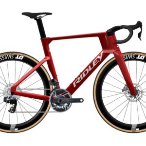 Ridley Noah Fast Sram Red AXS - Candy Red Metallic / Black / White Velikost: L