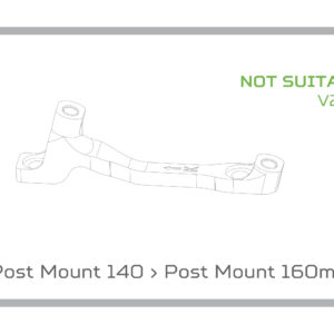 Adaptér brzd Hope - PM Typ: K
